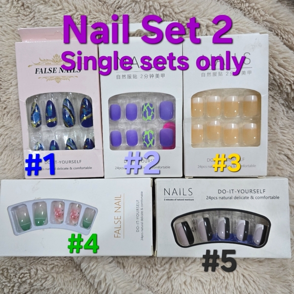 Short Length Press On Nails, Mix & Match $3/10 - Picture 3 of 3